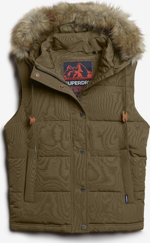 Superdry Vest 'Everest' in Green: front