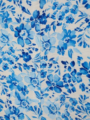 MANGO Regular Broek 'Concha' in Blauw