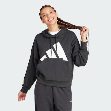 ADIDAS SPORTSWEAR Sports sweatshirt 'Essentials' in Black: front