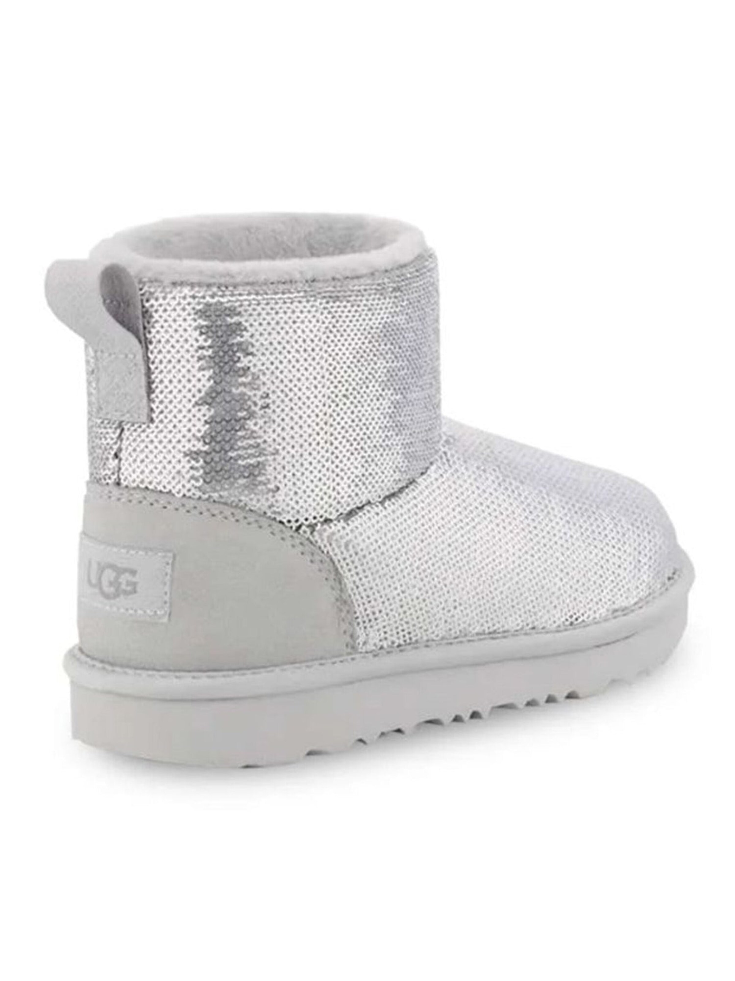 UGG Stiefel 'T CLASSIC MINI MIRROR BALL SILVER'‌‌‌‌‌ in Schwarz