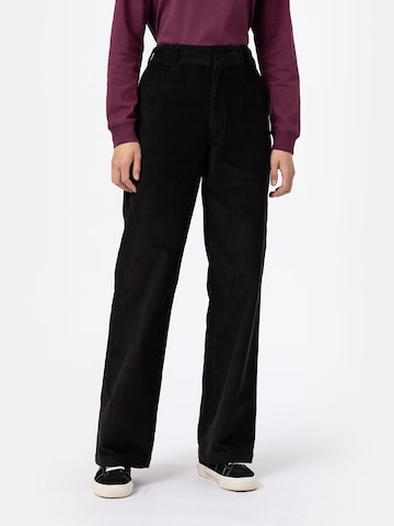 Wide Leg Pantalon DICKIES en noir : devant