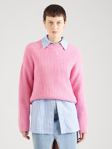 ARMEDANGELS Sweater 'Hilaria' in Pink: front