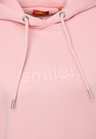 smiler. Sweatshirt 'Sunny' in Roze