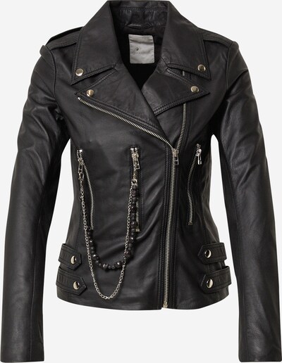 Goosecraft Veste mi-saison en noir, Vue avec produit