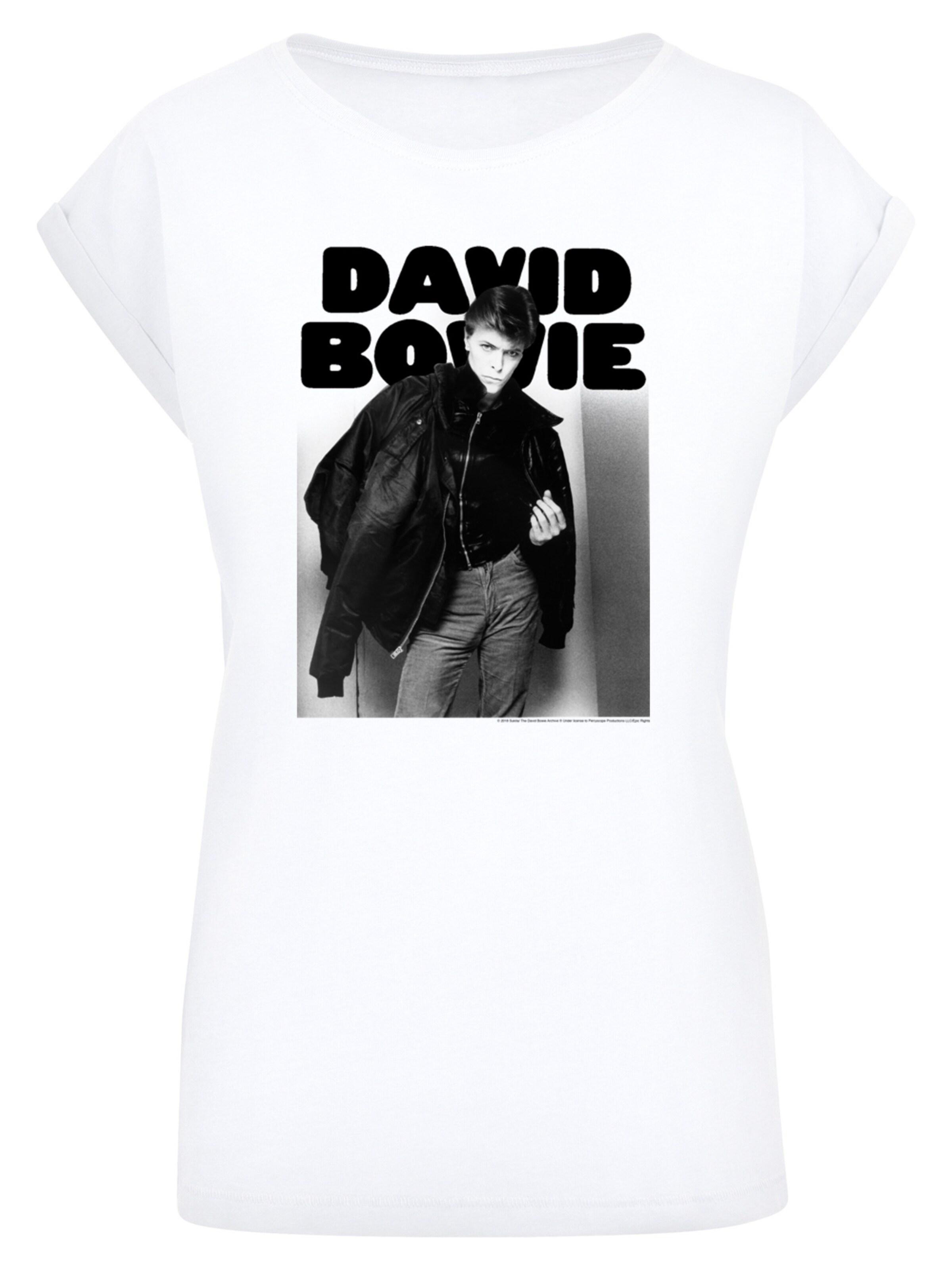 T-shirt F4NT4STIC en blanc : devant