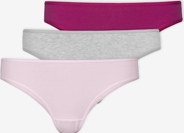 SNOCKS Thong 'Brazilian' in Mixed colors: front