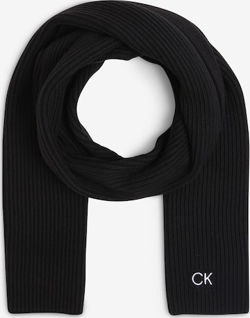 Calvin Klein Scarf in Black: front