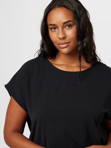 Vero Moda Curve Bluse 'INGE' in Schwarz