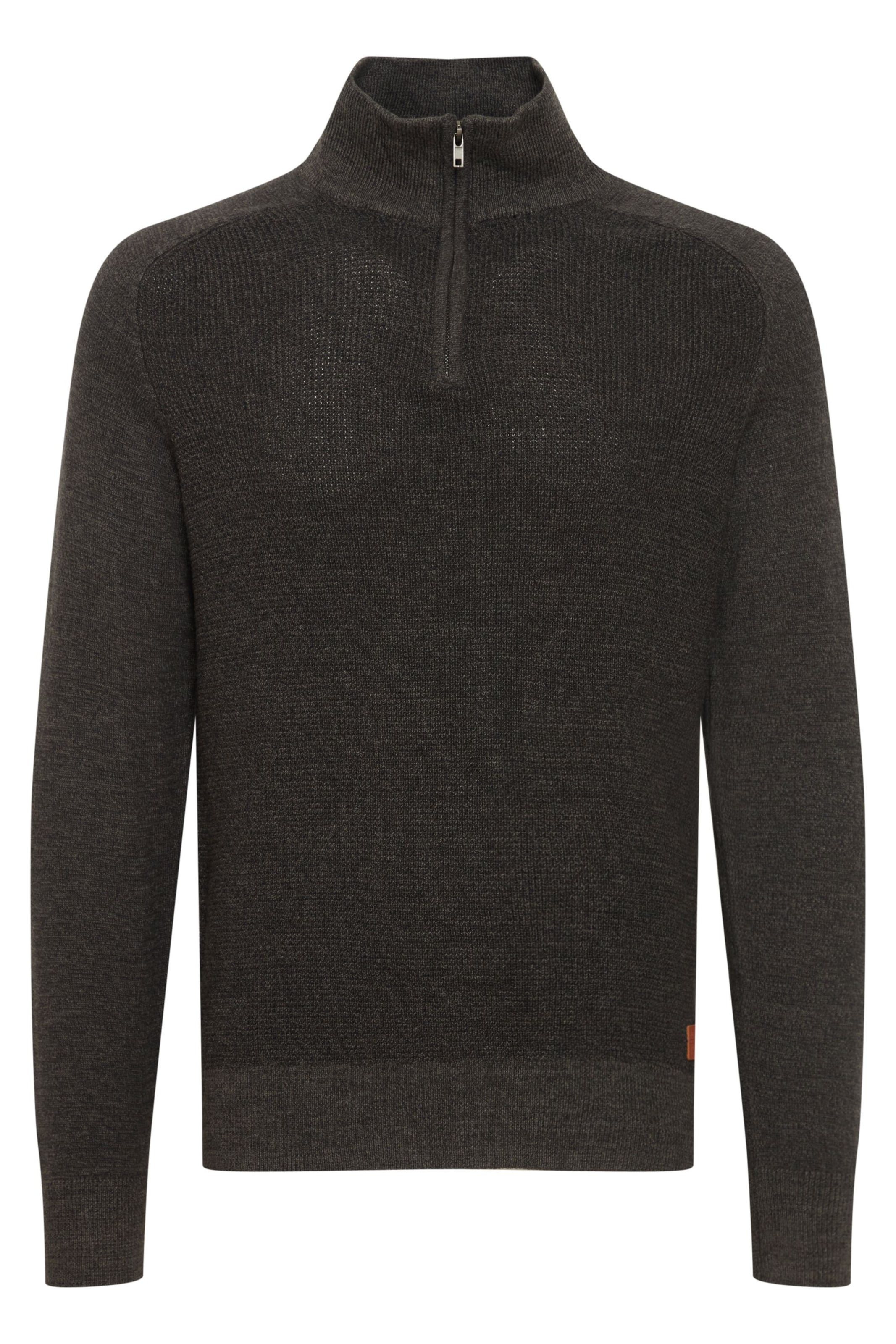 BLEND Trui 'Ganbolf' in Grijs: voorkant