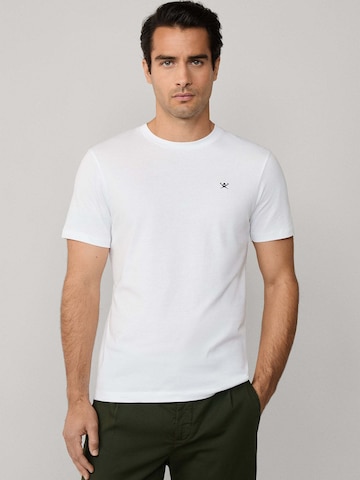Hackett London T-Shirt in Weiß: Vorderseite