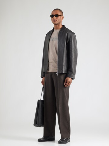 HUGO Shirt 'Dulivio' in Brown