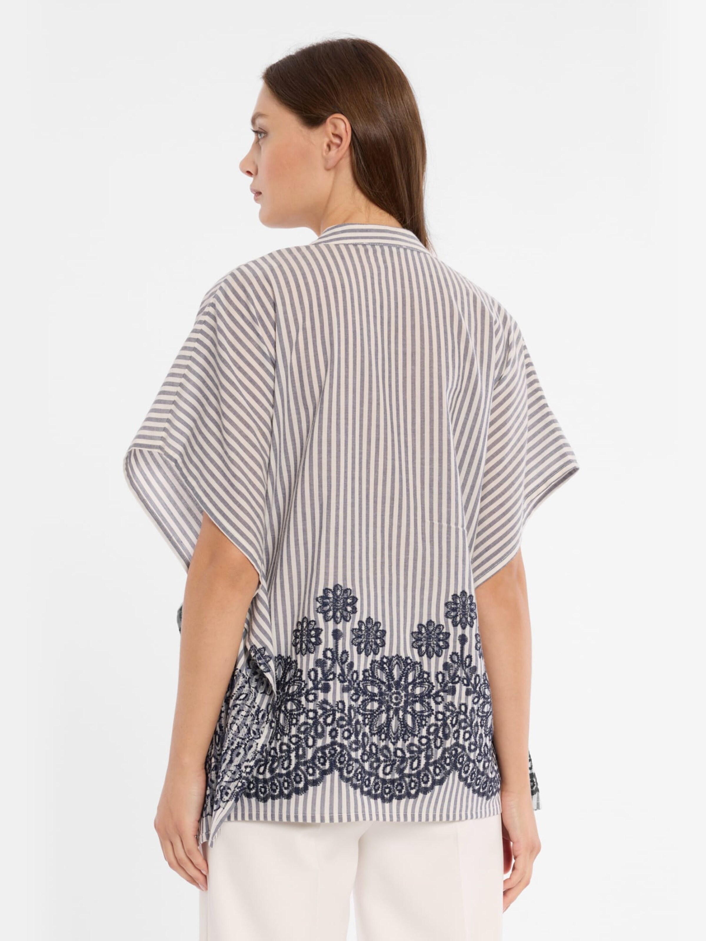 Ana Alcazar Blouse 'Dorivar' in Blauw
