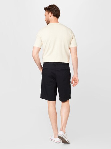 UNITED COLORS OF BENETTON - Loosefit Calças chino em preto