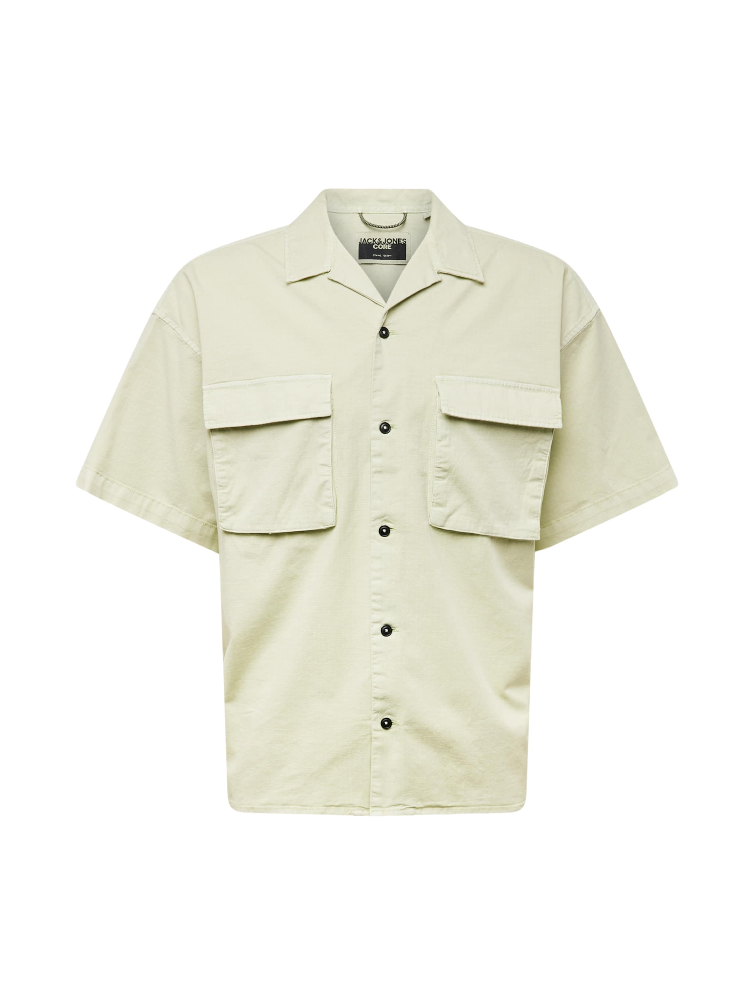 JACK & JONES Comfort Fit Košeľa 'JCOBENTZON' - Zelená: predná strana