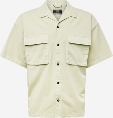 JACK & JONES Рубашка 'JCOBENTZON' в Зеленый: спереди