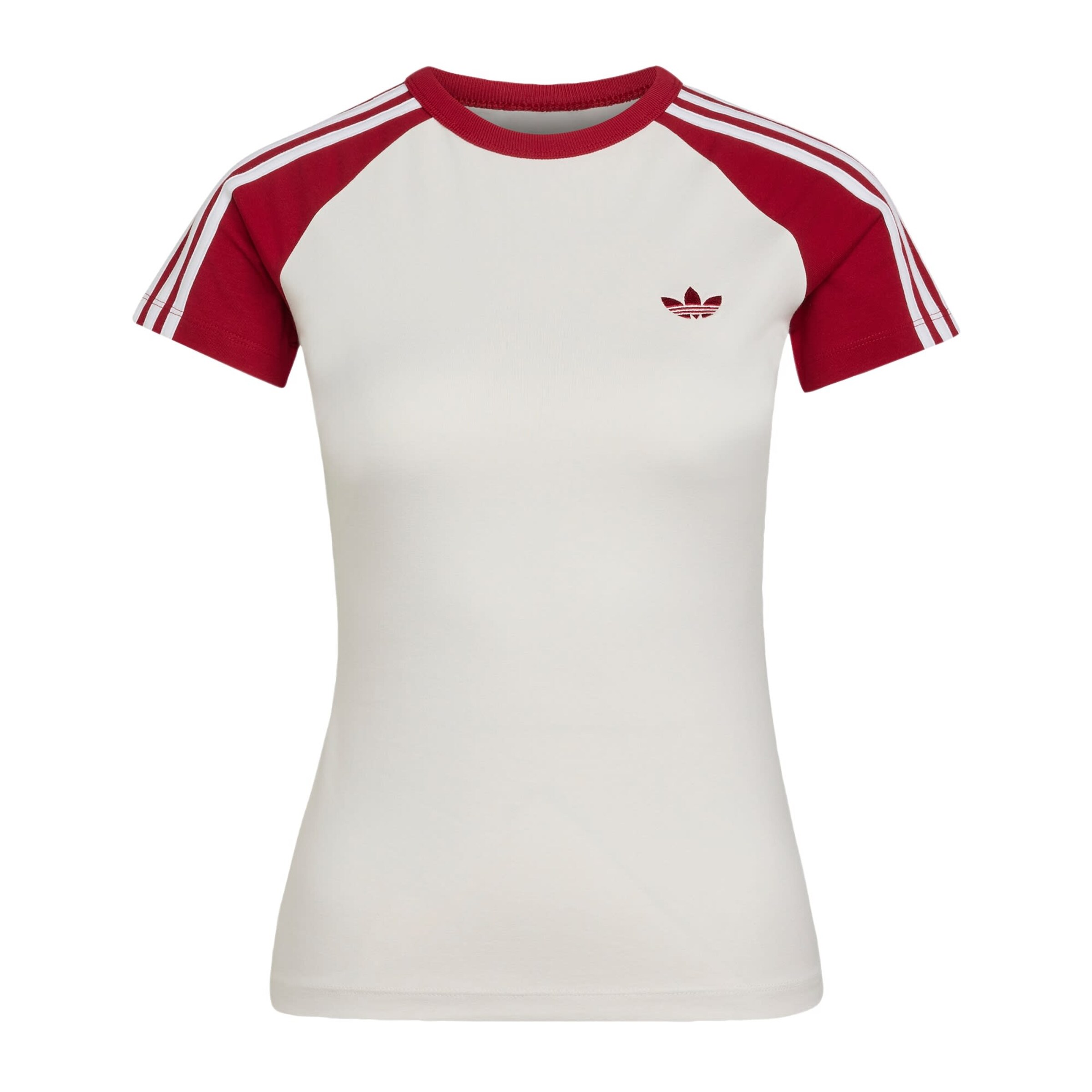 ADIDAS ORIGINALS T-Shirt 'Sst' in rot / weiß, Produktansicht