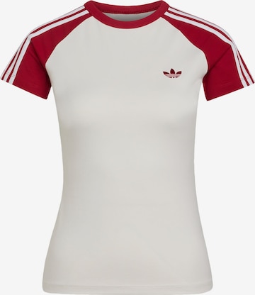 T-shirt 'Sst' ADIDAS ORIGINALS en blanc : devant