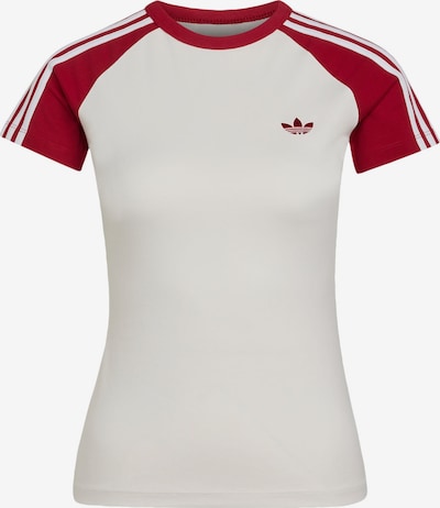 XS dydžio Marškinėliai 'Sst' iš ADIDAS ORIGINALS, spalva – ugnies raudona / balta, Prekių apžvalga