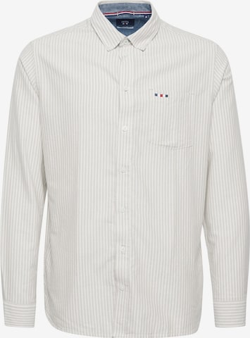 FQ1924 - Regular Fit Camisa ' Steven ' em bege: frente