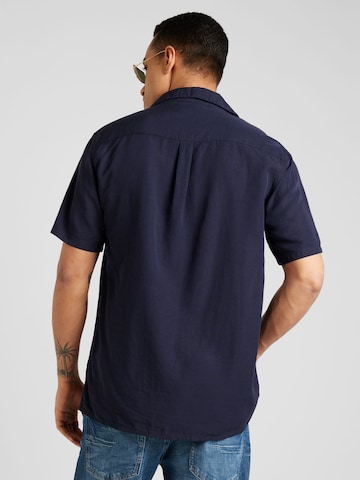 mėlyna anerkjendt Patogus modelis Marškiniai 'KURT'