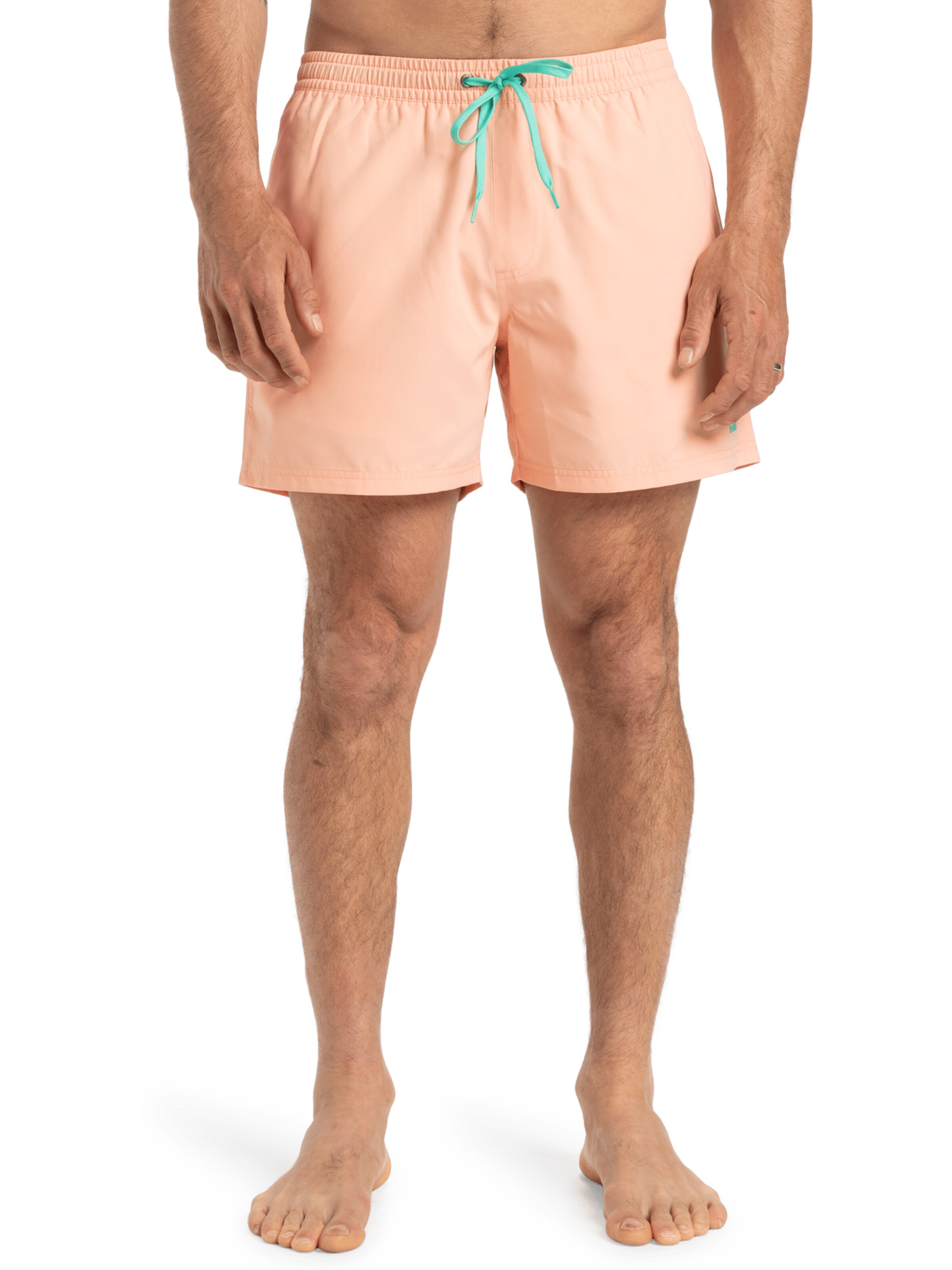 QUIKSILVER Badeshorts 'Everyday Solid Volley 15' in Orange: Vorderseite