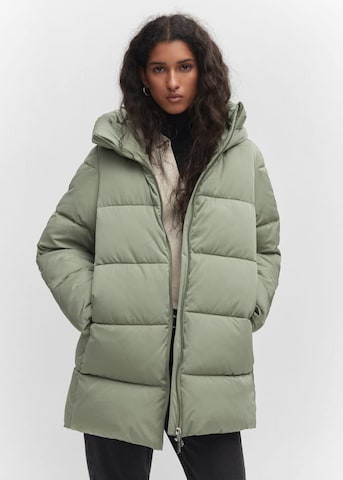 MANGO Winter Jacket 'Tokyo' in Green: front