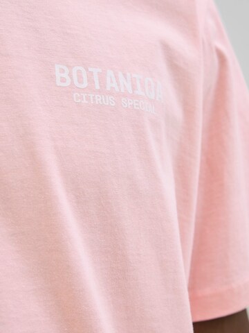 JACK & JONES - Camiseta 'JORBotaniq' en rosa