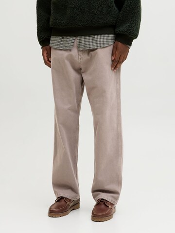 JACK & JONES Regular Trousers in Beige