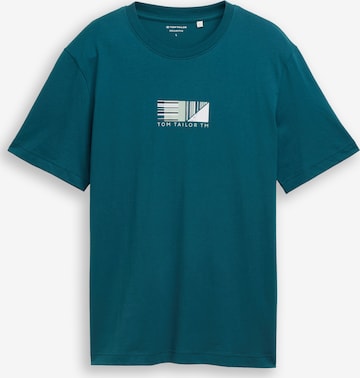TOM TAILOR - Camiseta en verde: frente