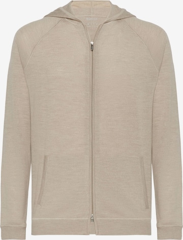 Boggi Milano Knit Cardigan in Beige: front