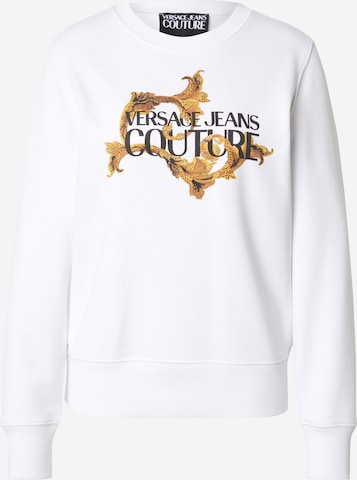 Versace Jeans CoutureSweater majica - bijela boja: prednji dio