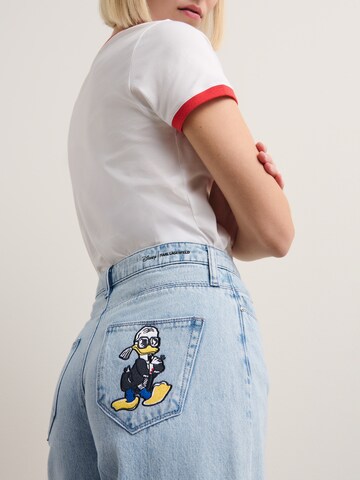 Loosefit Jean ' Disney X KL ' Karl Lagerfeld en bleu