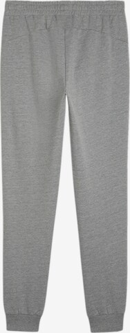 PUMA Tapered Workout Pants 'GOAL' in Grey