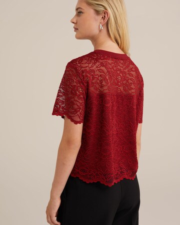 WE Fashion Shirt in Rot