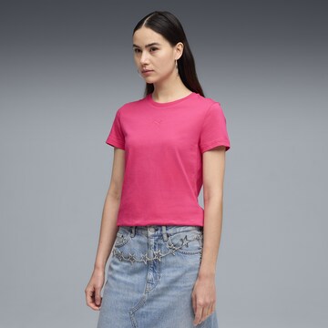 PUMA Shirt 'Essentials' in Roze: voorkant