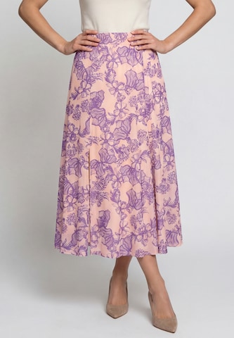 Usha - Falda en lila: frente