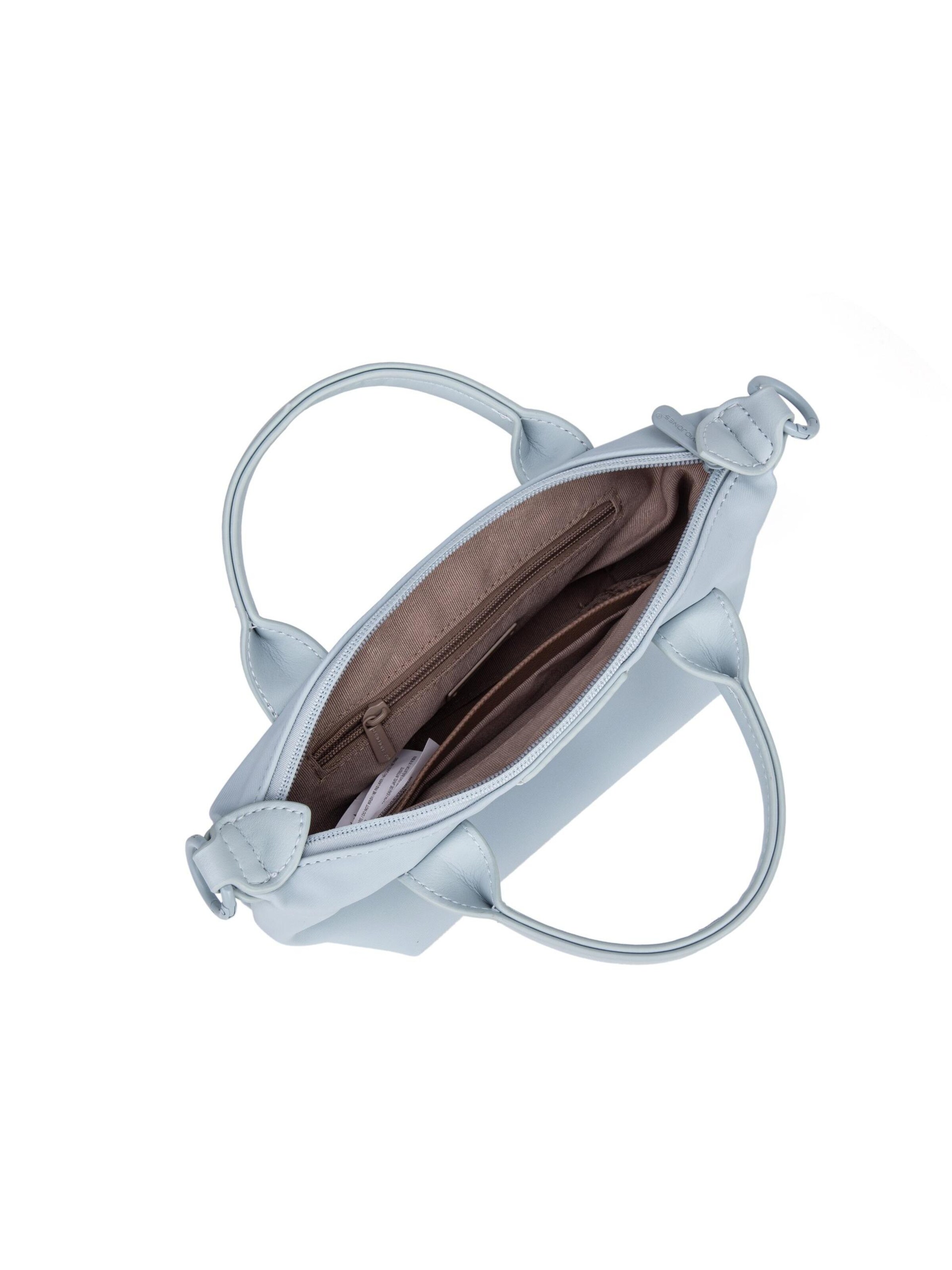 Borsa a mano 'Mini Borsa a Mano David Jones Doppi Manici Zip' di David Jones in blu