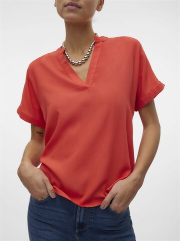 VERO MODA Blouse 'VMBeauty' in Red