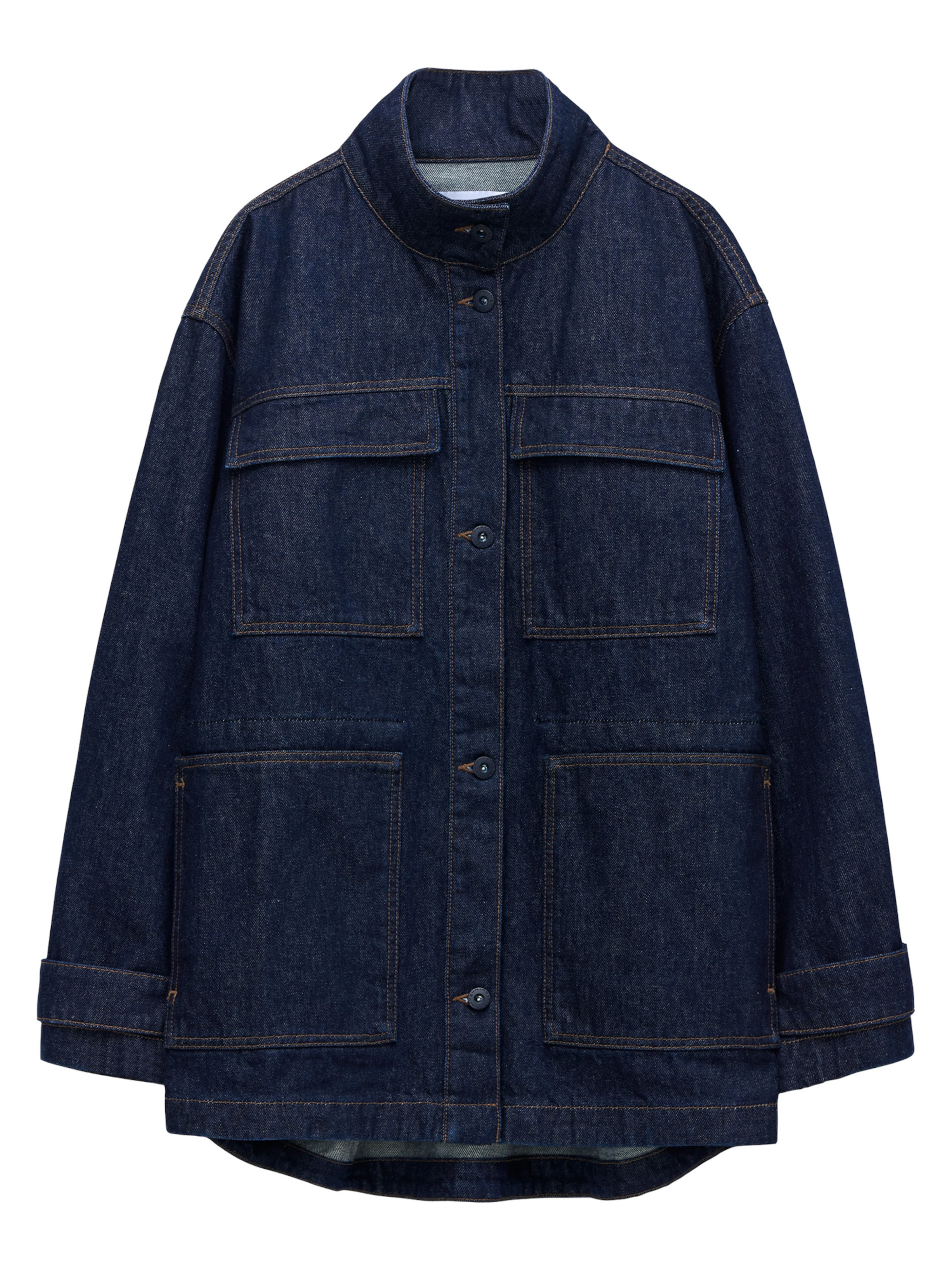 Adolfo Dominguez Jacke in blue denim, Produktansicht