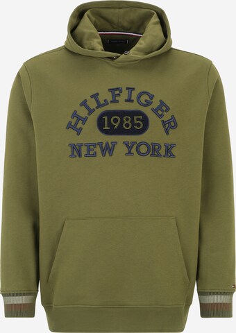 Sweat-shirt Tommy Hilfiger Big & Tall en vert : devant