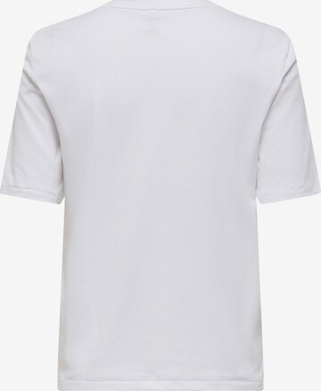 T-shirt 'Belinda' ONLY en blanc