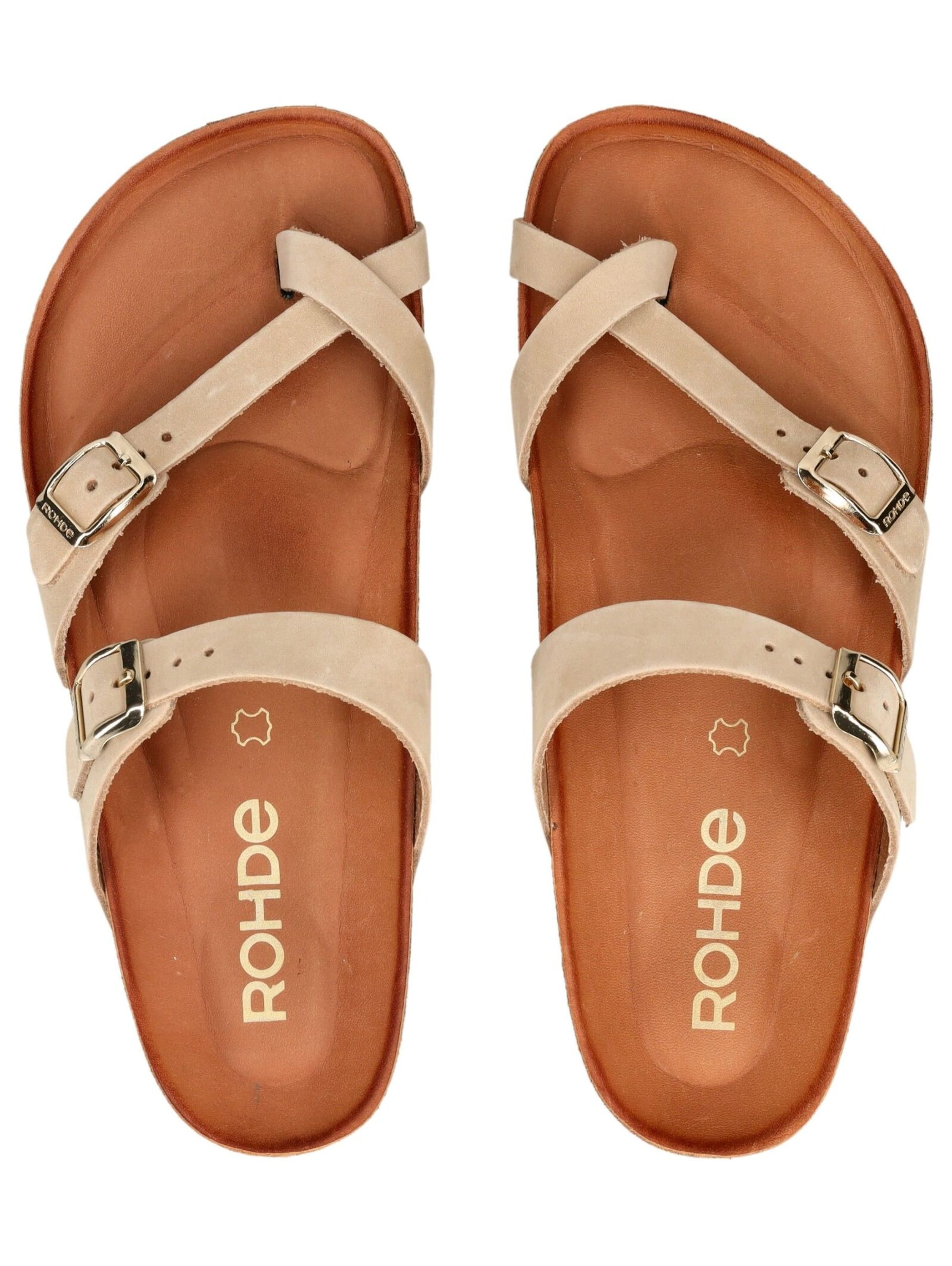 ROHDE Pantolette in Beige