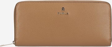 Porte-monnaies 'CAMELIA' FURLA en beige : devant