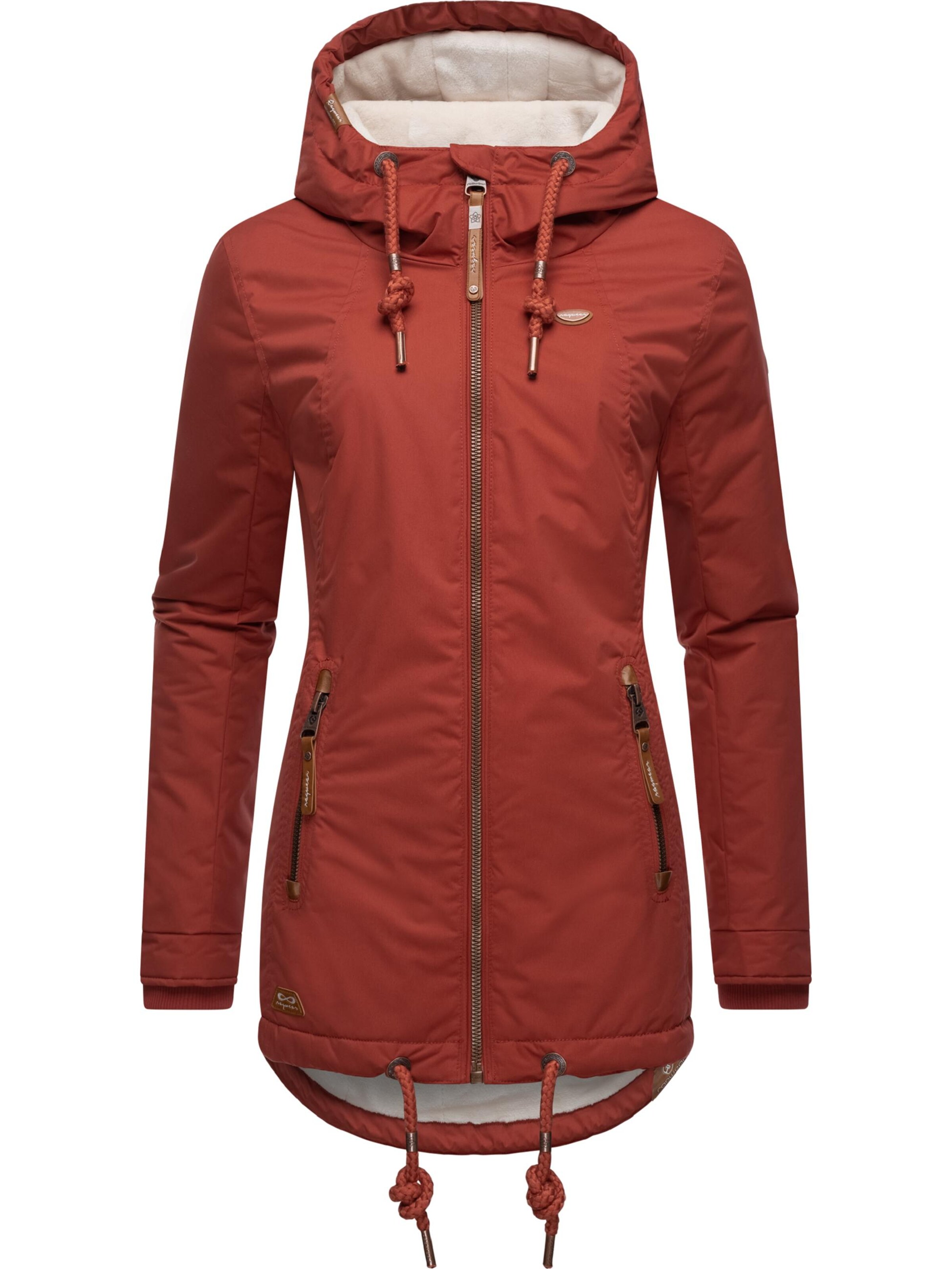 Veste d’hiver 'Zuzka' Ragwear en rouge