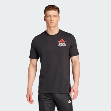ADIDAS PERFORMANCE Functioneel shirt 'Football' in Zwart: voorkant