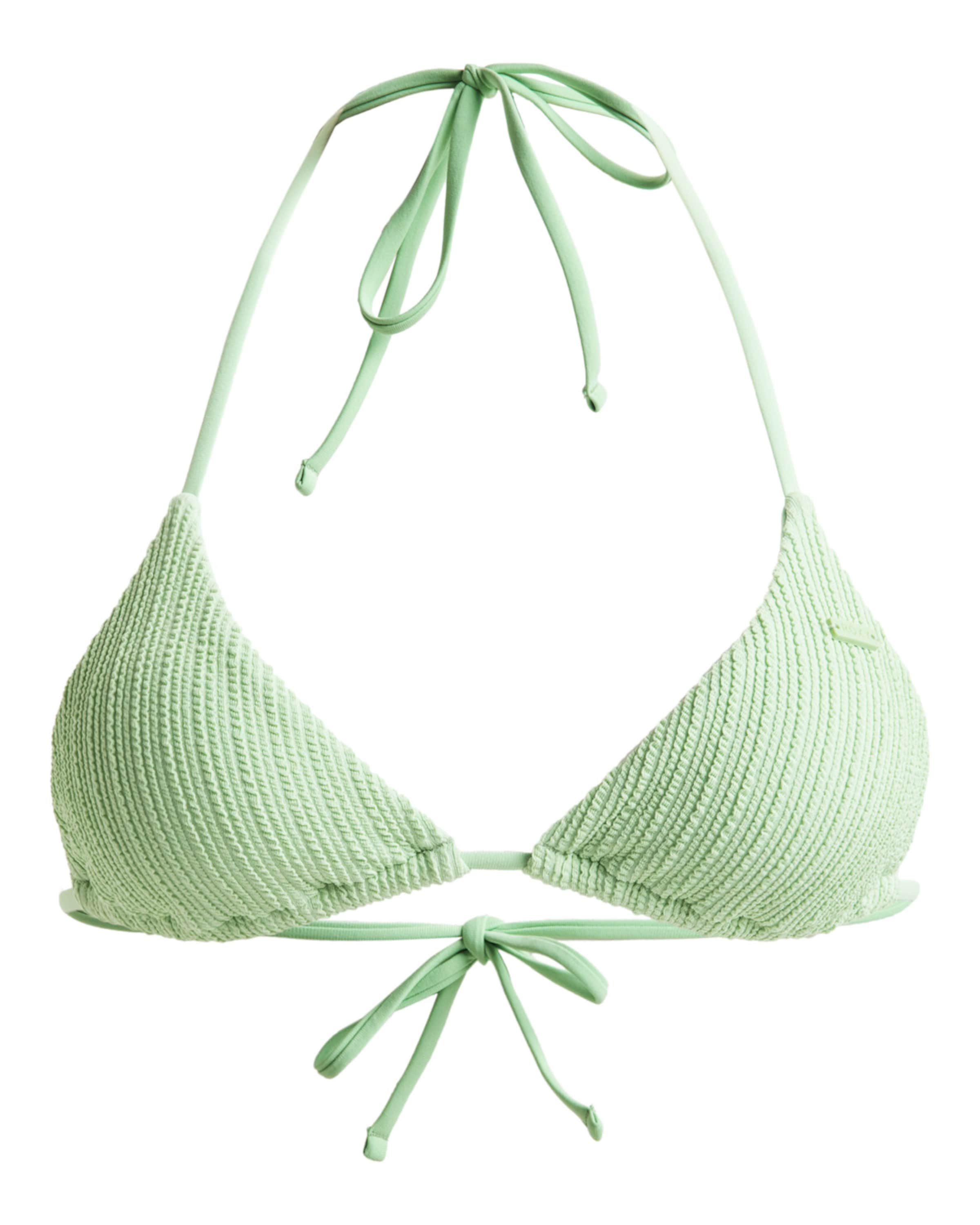 ROXY Triangel Bikinitop 'Aruba' in Grün: Vorderseite
