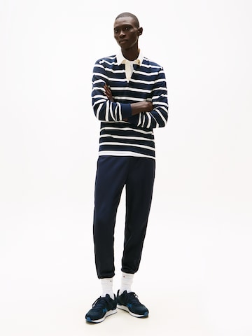 TOMMY HILFIGER Nízke tenisky 'RUNNER MIX' - Sivá