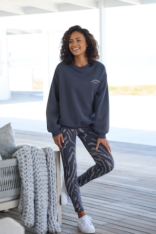 LASCANA Sweatshirt in Blauw