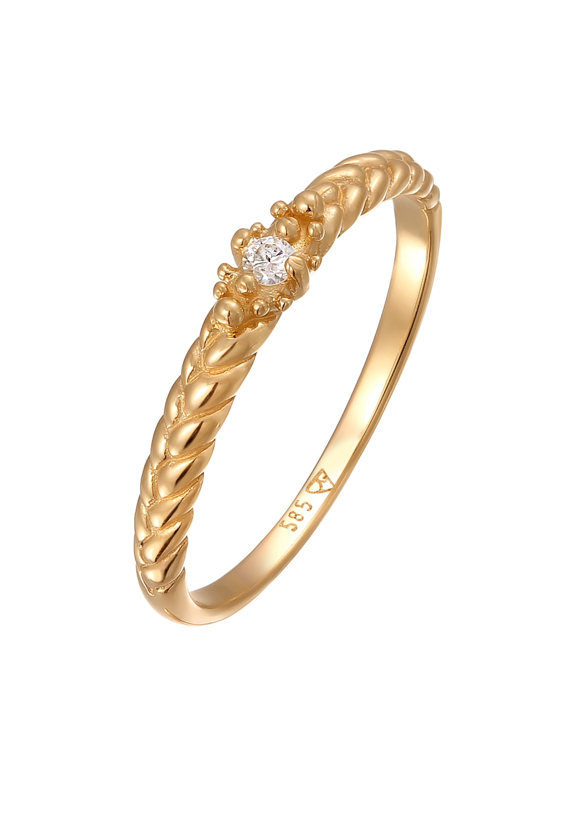 Bague Elli DIAMONDS en or : devant