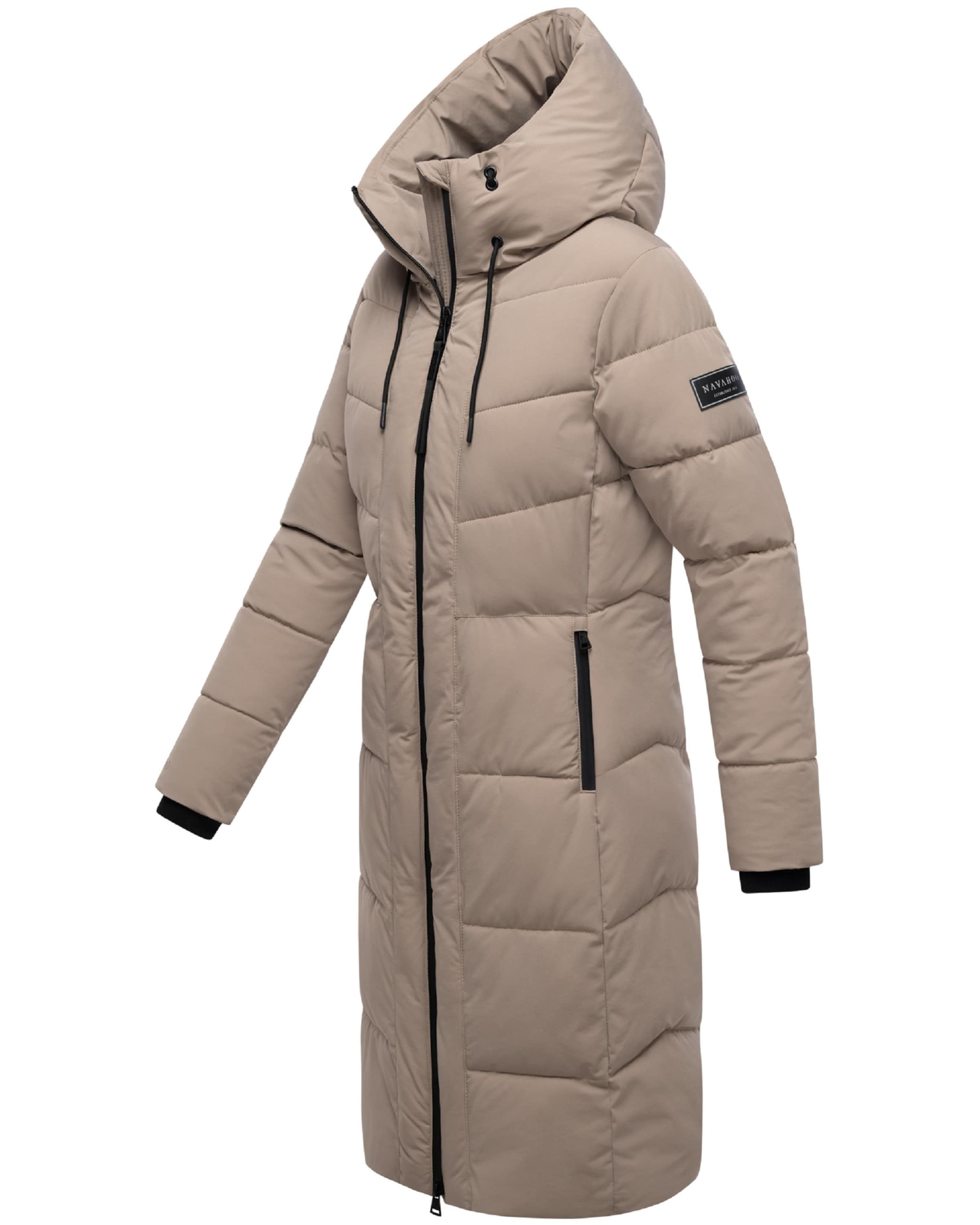 NAVAHOO Winter coat 'Schokokuss XIV' in Brown